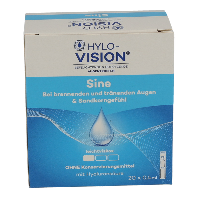 HYLO – VISION SINE Augentropfen 0,4ml Einzeldosen