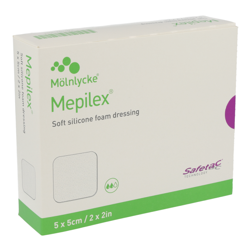 Mölnlycke Mepilex Wundverband 5 Stk. 5 x 5 cm