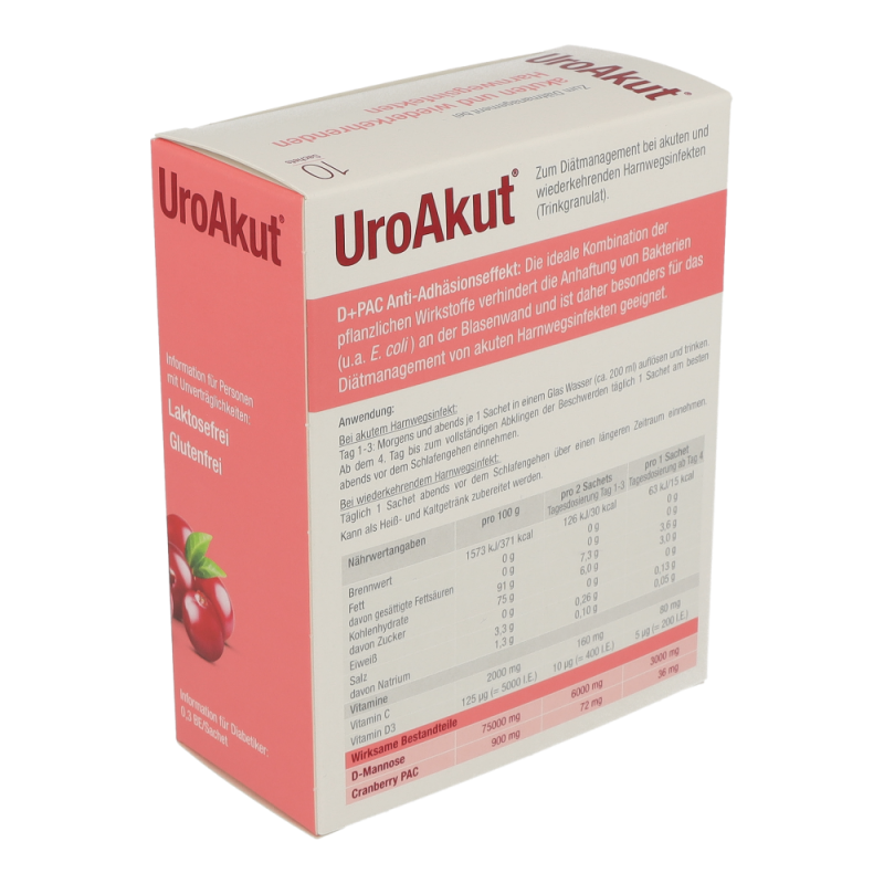 UroAkut D-Mannose plus Cranberry