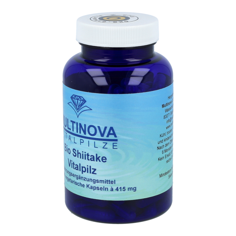 Multinova Shiitake Kapseln 140 Stk. BIO