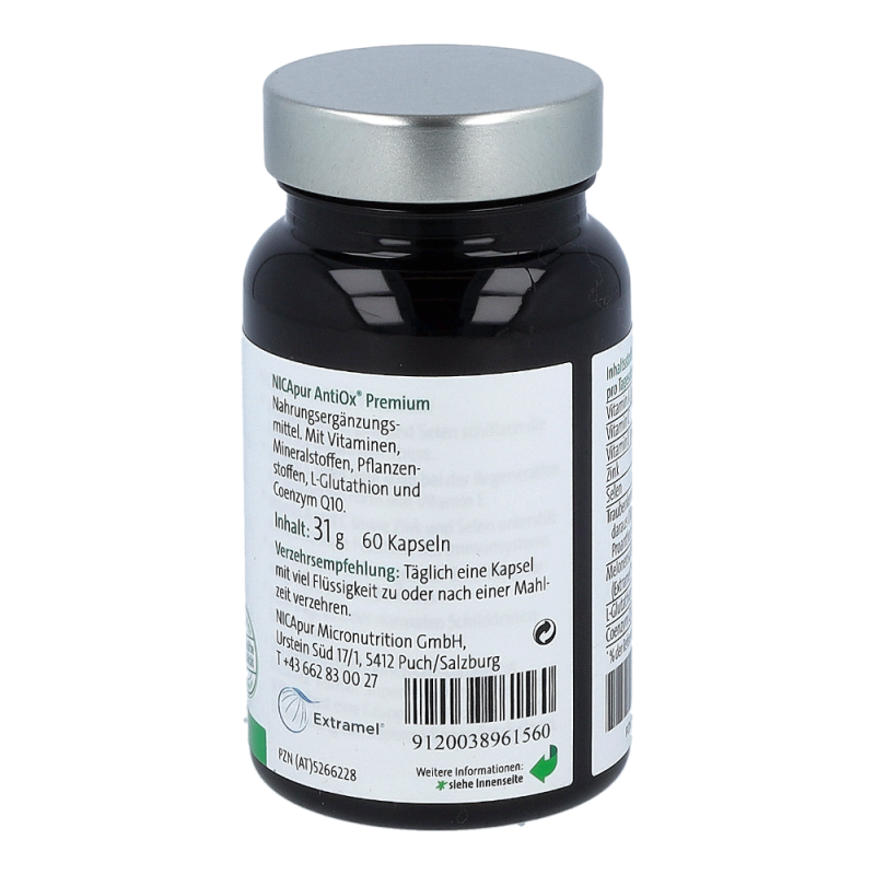 Nicapur AntiOx Premium Kapseln 60 Stk.
