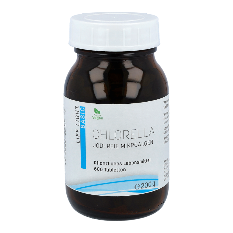 Life Light Chlorella Microalgen Tabletten 500 Stk.
