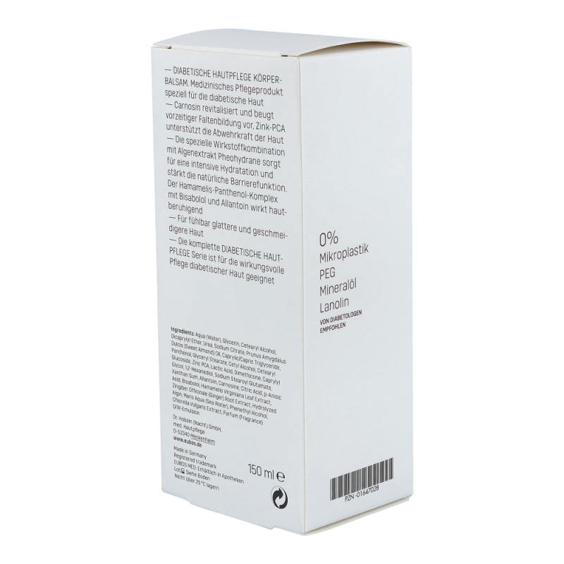 Eubos Diabetes Körperbalsam 150 ml