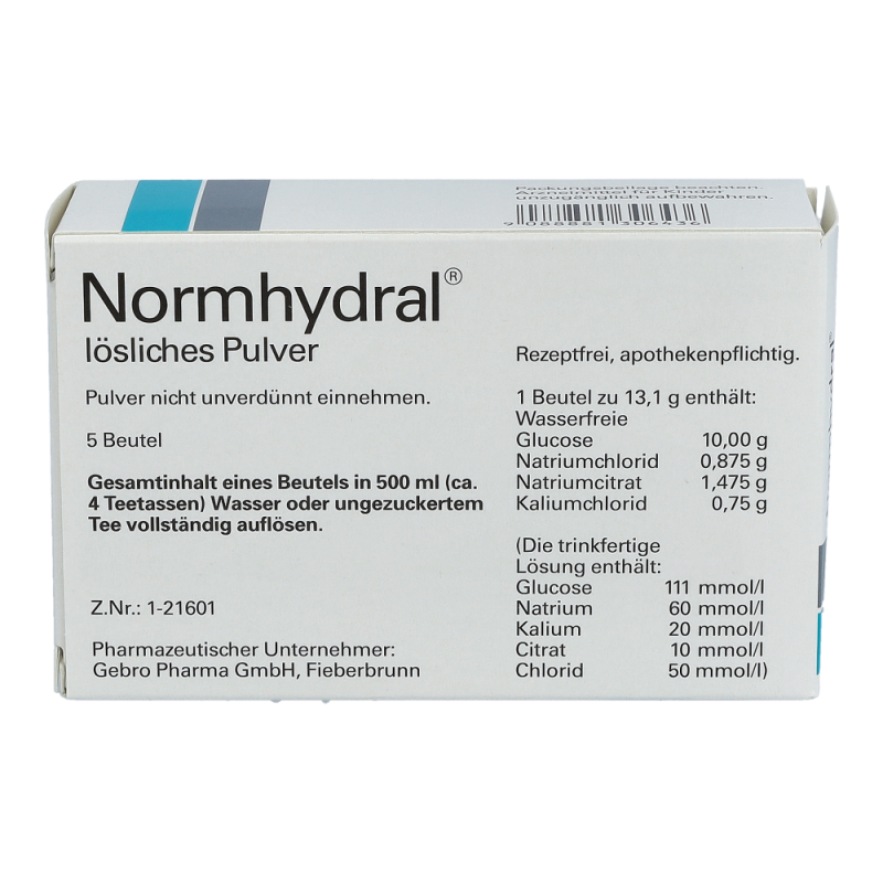 Normhydral Lösliches Pulver 5 Stk.