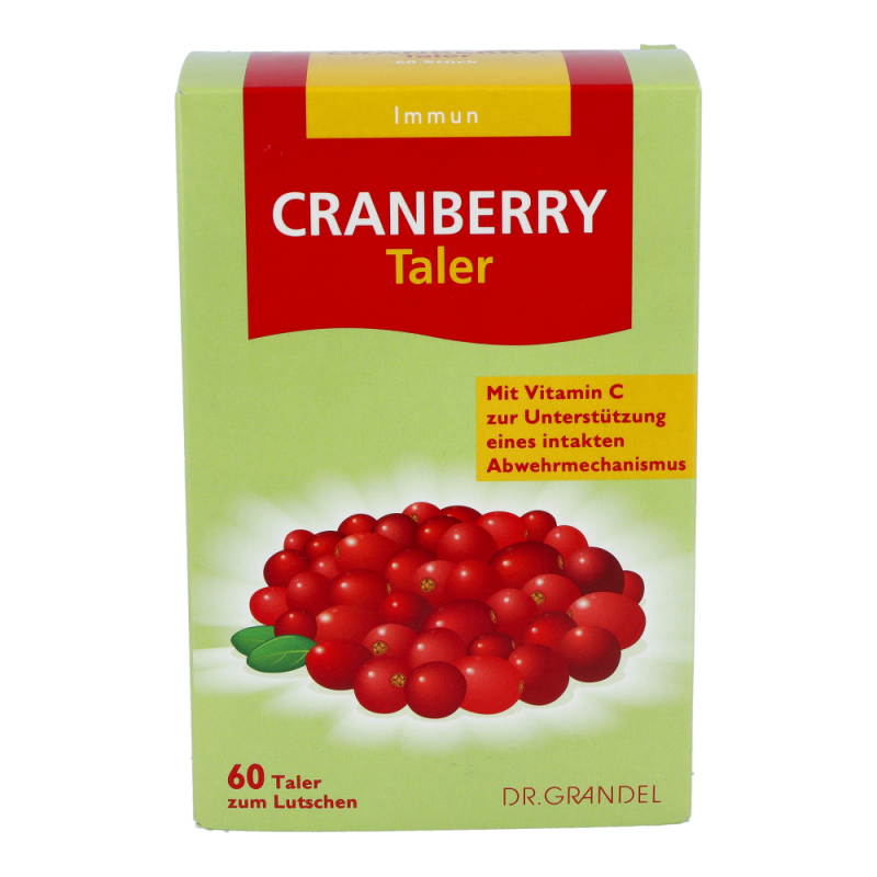 Dr. Grandel Immun Cranberry Taler 60 Stk.