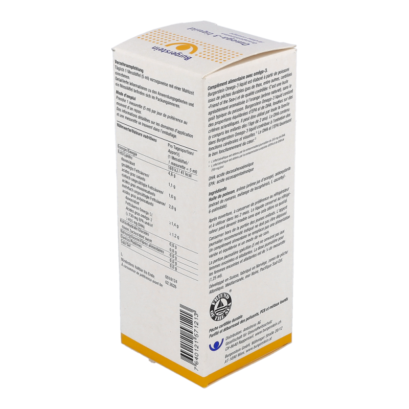Burgerstein Omega 3 liquid 150 ml
