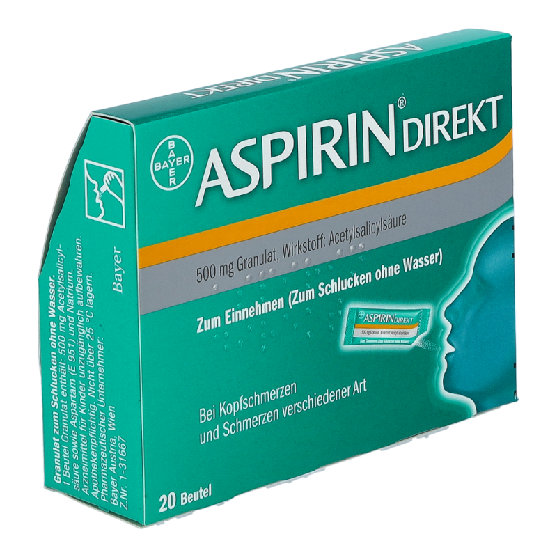 Aspirin® Direkt 500mg Granulat