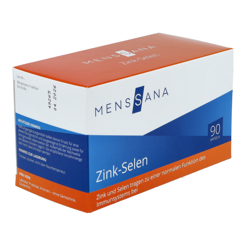 MensSana Zink-Selen Kapseln 90 Stk.