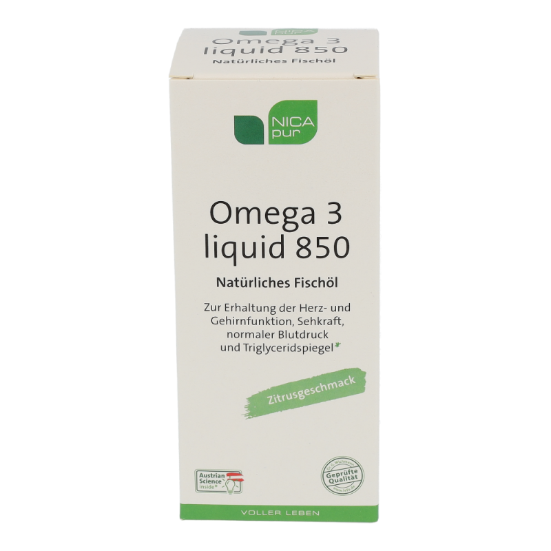 Nicapur Omega 3 liquid 850 150 ml