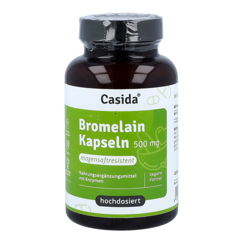 Bromelain Kapseln 500 mg hochdosiert magensaftresistent