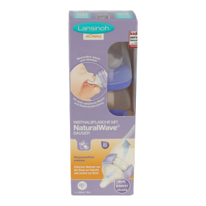 LANSINOH SAUGFL.WH GLAS 240