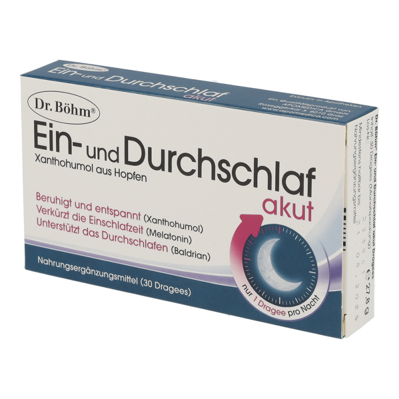 Dr. Böhm EIN- & DURCHSCHLAF akut Dragees
