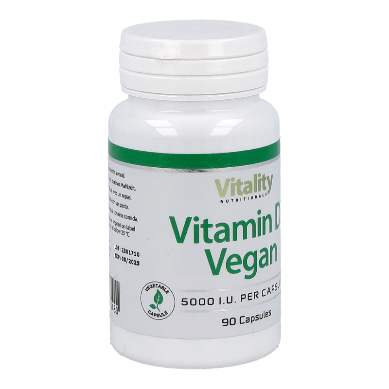 Vitality Nutritionals Vitamin D3 Vegan 90 Stk.