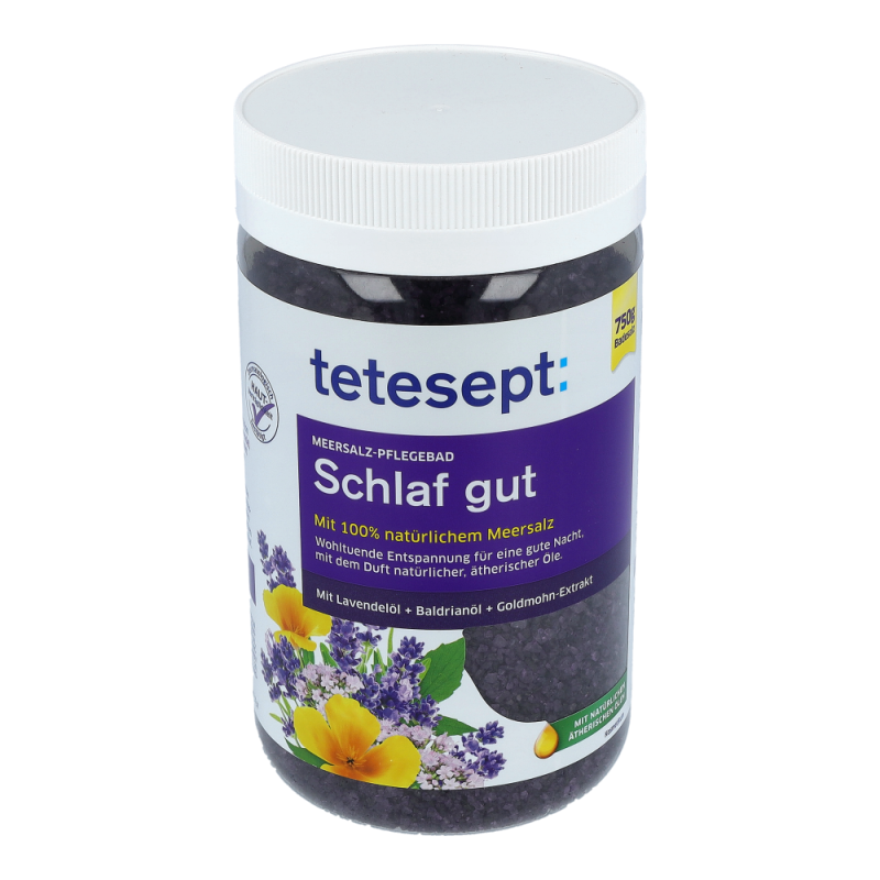 Tetesept Schlaf Gut Meersalz 750 g