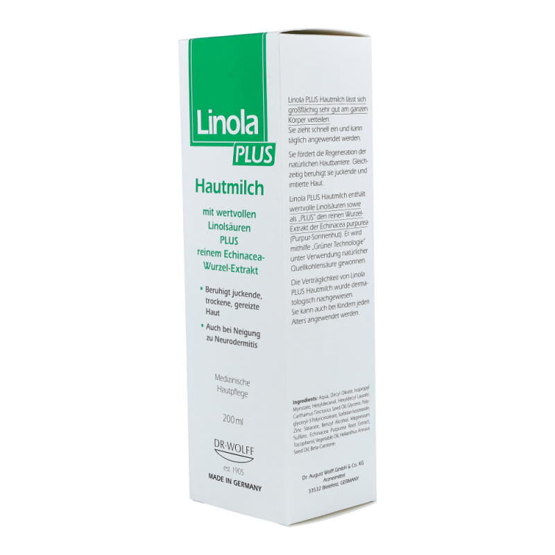 Linola PLUS Hautmilch 200 ml
