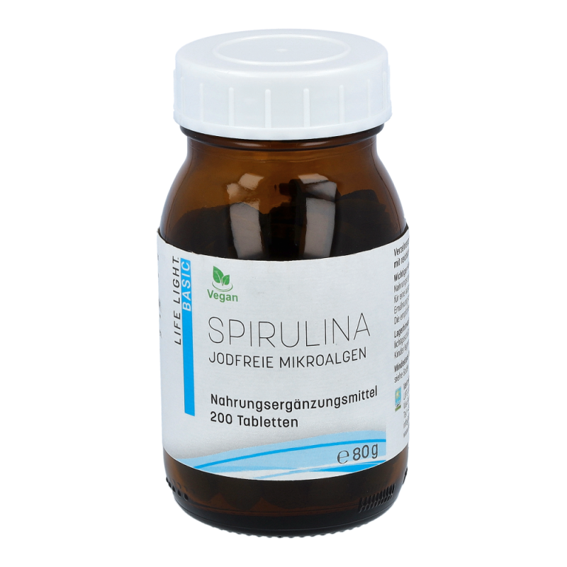 Microalgen Spirulina 400 mg Tabletten 200 Stk.