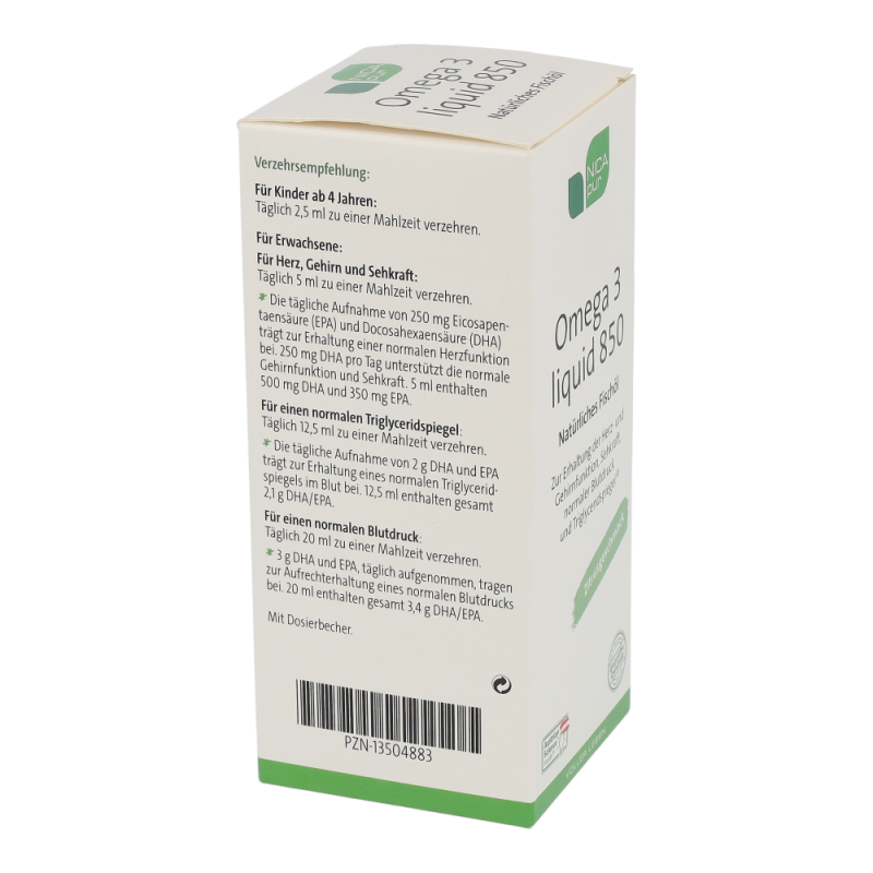 Nicapur Omega 3 liquid 850 150 ml