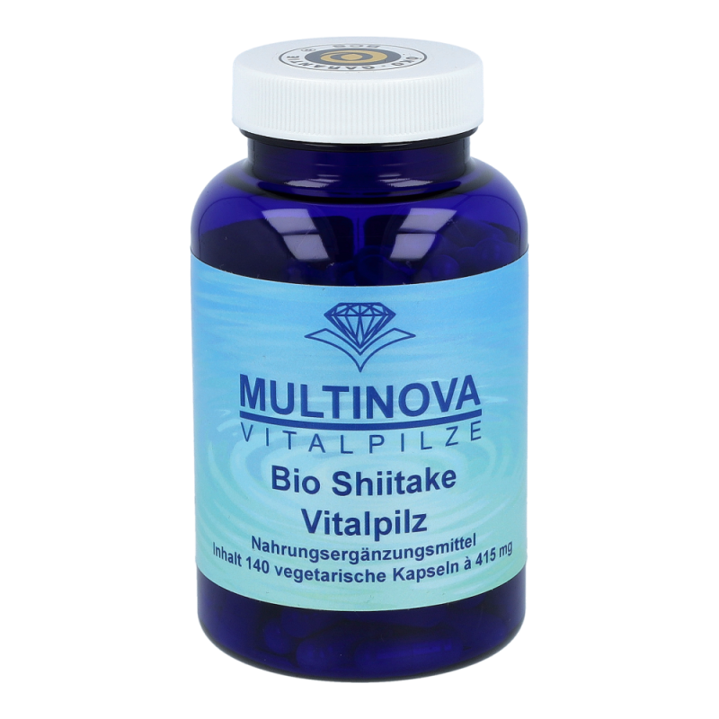 Multinova Shiitake Kapseln 140 Stk. BIO