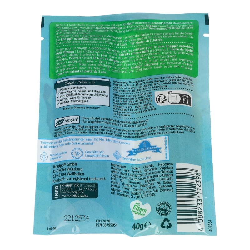 Kneipp Naturkosmetik 40 g Farbzauber Drache