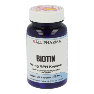 Gall Pharma Biotin 10 mg Kapseln 90 Stk.
