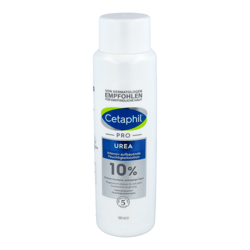 Cetaphil PRO Urea 10% Intensiv aufbauende Feuchtigkeitslotion 500 ml