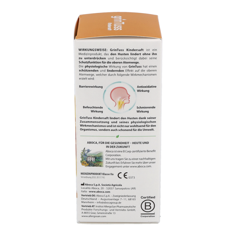 Aboca grintuss Hustensaft Kinder