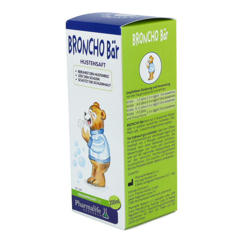 Broncho Bär Hustensaft 200 ml