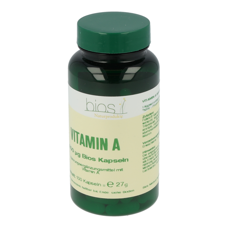 Bios Vitamin A 800 mcg Kapseln