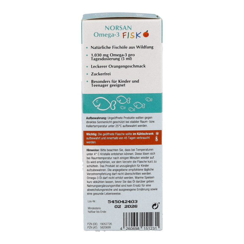 Norsan Omega-3 FISK Öl