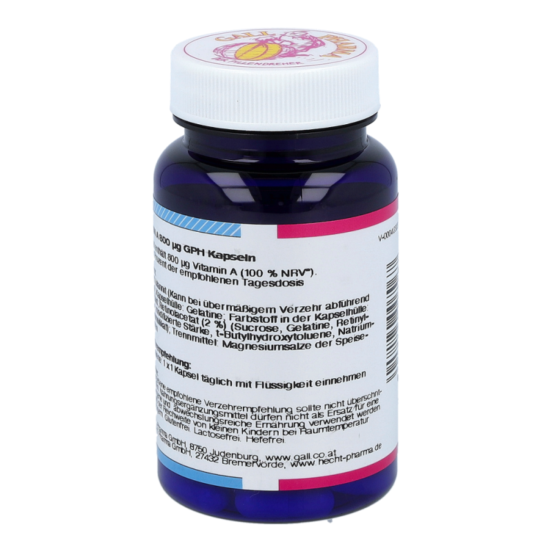 Vitamin A 800mcg Kapseln