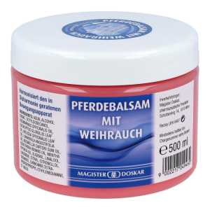 Mag. Doskar Pferdebalsam plus Weihrauch 500 ml