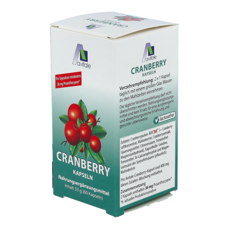 Avitale Cranberry Kapseln 60 Stk.