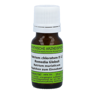 Natrium Chloratum Remedia 10 g D 12 Globuli