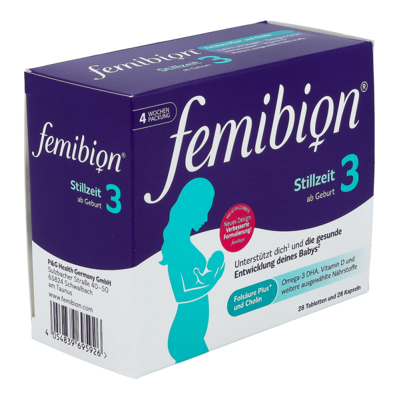 Femibion 3 Stillzeit Tabletten + Kapseln 56 Stk.