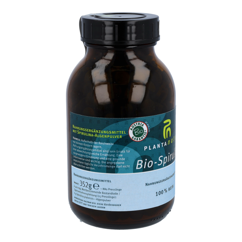 Spirulina Bio Presslinge Planta 400 880 Stk.