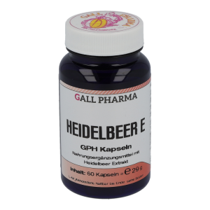 Heidelbeer E Kapseln