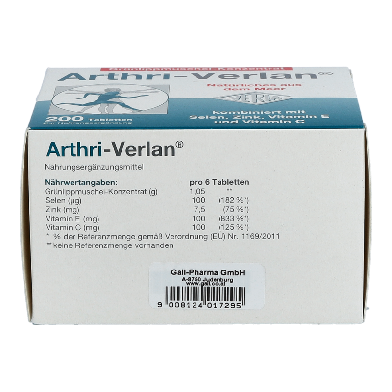Arthri – Verlan Tabletten