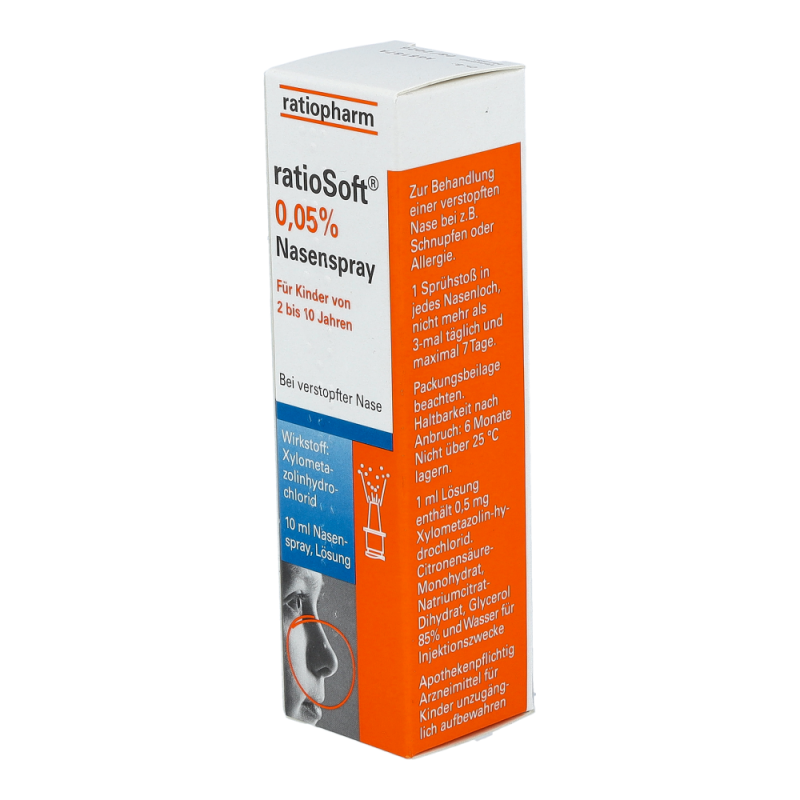 RatioSoft 0,05 % Nasenspray 10 ml