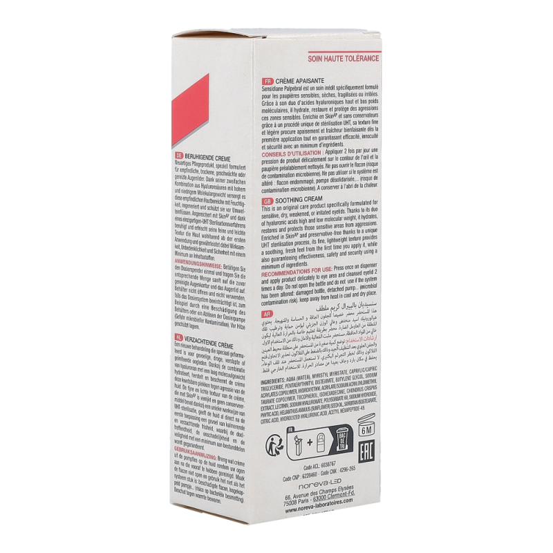 Noreva Sensidiane Augencreme Empfindliche Haut 15 ml