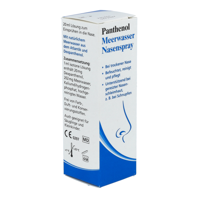 PANTHENOL Meerwasser Nasenspray 20 ML