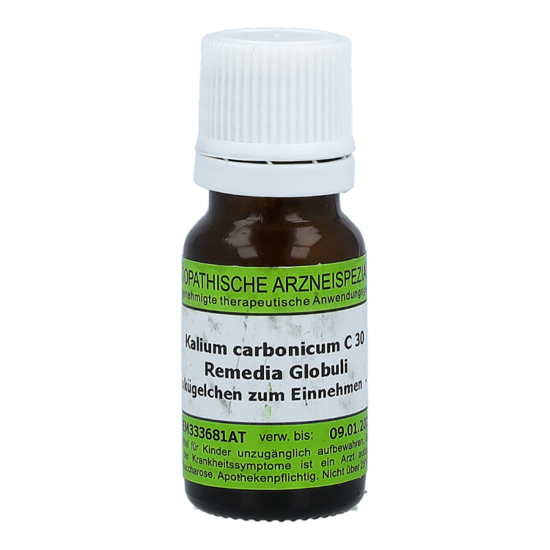 Kalium Carbonicum Remedia 10 g C 30 Globuli