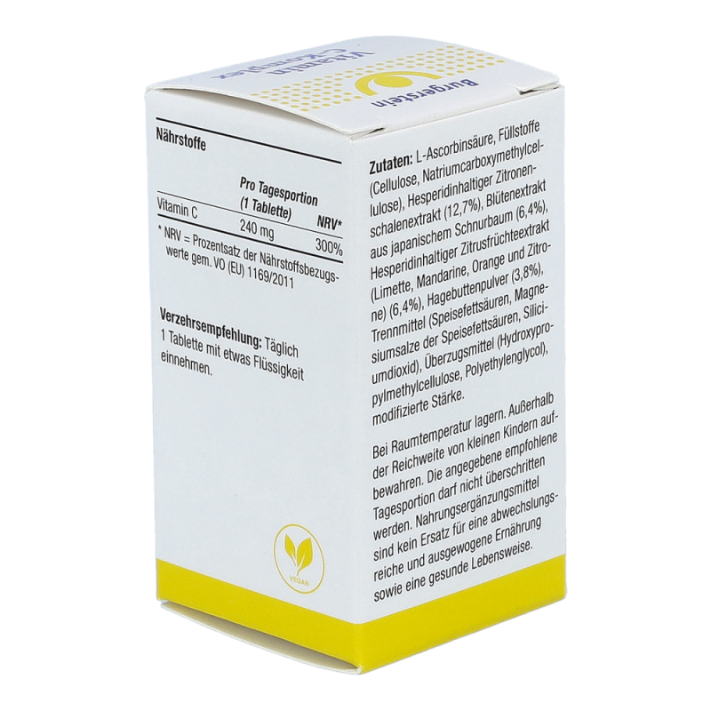 Burgerstein Vitamin C Komplex plus Bioflavonoide 40 Stk.