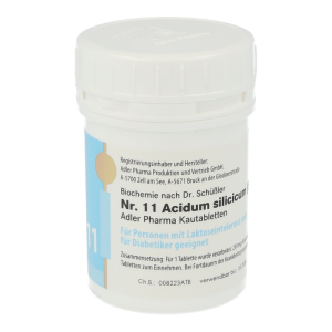 Schüßler Nr. 11 Silicea D12 Kautabletten 100 g