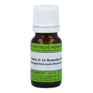 Sulfuricum Remedia 10 g D 12 Globuli