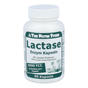 Lactase Enzym Kapseln 9.000 FCC 90 Stk.