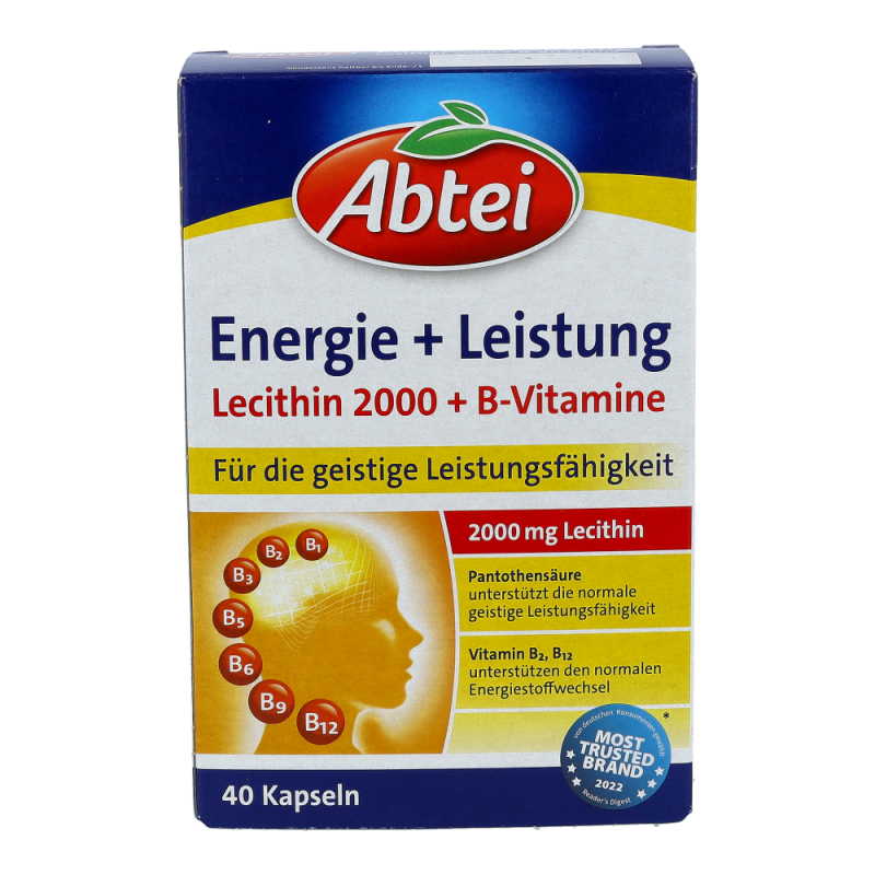 Abtei Lecithin plus Vitamine Kapseln 40 Stk.