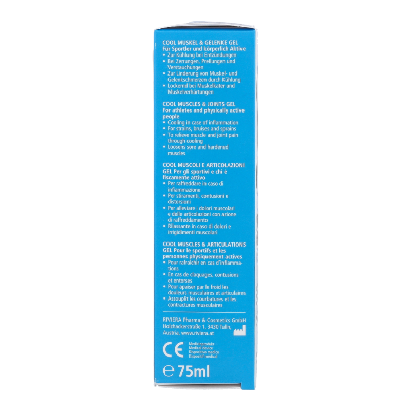 Riviera Med+ Cool Muskel & Gelenke Gel 75 ml