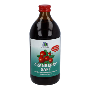 Avitale Cranberry Saft 100% Frucht 500 ml