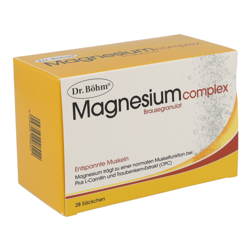 Dr. Böhm Magnesium complex Brausegranulat 28 Stk.