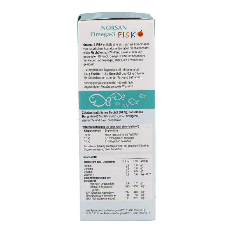 Norsan Omega-3 FISK Öl